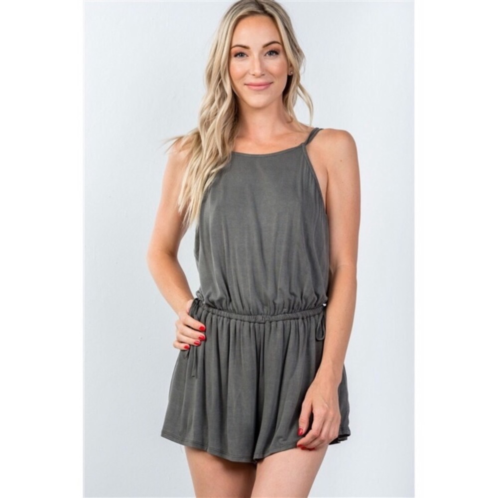 Grey Romper